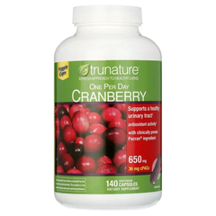 Viên uống Cranberry Trunature hỗ trợ đường tiết niệu 140 viên Mỹ