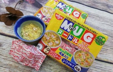 Mì Mug Nissin Nhật Bản cho bé ăn dặm 96g