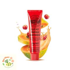 Kem đa năng đu đủ Lucas' Papaw Ointment bôi nẻ, hăm tã, bỏng da, dị ứng, loại bỏ mụn nhọt, da khô 25g