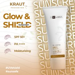 [Organic] Kem Chống Nắng Vxebra SPF50+ chống nắng hiệu quả PA ++++, thấm nhanh & không bết dính 50mL