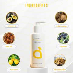[Organic] Sữa tắm nữ Vnaturecare – Dưỡng ẩm dịu nhẹ, chăm sóc da, không SLS & không paraben 190mL