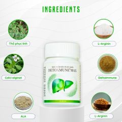 [Premium] Detoxmune Max – Viên uống hỗ trợ thải độc gan, bảo vệ gan & thanh lọc cơ thể 30 viên