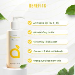 [Organic] Sữa tắm nữ Vnaturecare – Dưỡng ẩm dịu nhẹ, chăm sóc da, không SLS & không paraben 190mL