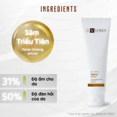 [Organic] Sữa Rửa Mặt Vxebra – Ít bọt, sạch sâu dịu nhẹ, nhẹ nhàng phù hợp mọi loại da 100mL