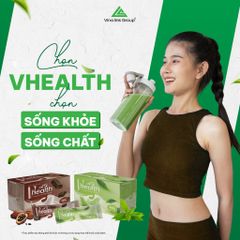 [Organic] Bột dinh dưỡng Vhealth Socola – Tăng cường đề kháng, thay thể bữa ăn sáng / ăn nhẹ 500g