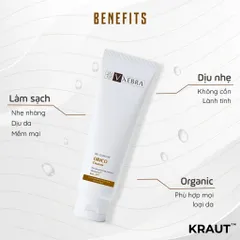 [Organic] Sữa Rửa Mặt Vxebra – Ít bọt, sạch sâu dịu nhẹ, nhẹ nhàng phù hợp mọi loại da 100mL