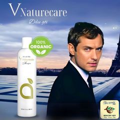 [Organic] Dầu gội thảo mộc nam nữ Vnaturecare giảm hư tổn, chắc khỏe & không gây kích ứng 300mL