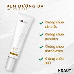[Organic] Kem dưỡng ẩm Vxebra x50 Pure White Solution ngừa lão hóa sớm, mờ vết nhăn & thấm sâu 50g