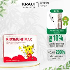 [Organic] Cốm Kidsmune Max - Tiêu hóa tốt, giúp trẻ ăn ngon, miễn dịch khỏe, phát triển tốt 20 gói