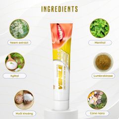 [Organic] Kem đánh răng hương cà phê Vsmile không chứa fluoride, thơm mát & giúp chắc khỏe 150g