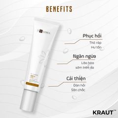 [Organic] Kem dưỡng ẩm Vxebra x50 Pure White Solution ngừa lão hóa sớm, mờ vết nhăn & thấm sâu 50g