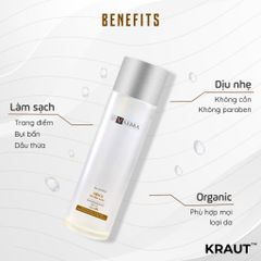 [Organic] Nước tẩy trang Vxebra sạch sâu, dịu nhẹ loại bỏ bụi, tế bào chết, không cồn paraben 180mL