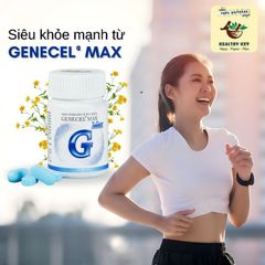 [Premium] Genecel Max: Viên nén hỗ trợ tăng cường miễn dịch, chống oxy hóa & hạn chế lão hóa 30 viên