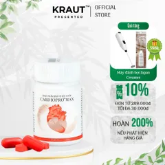 [Organic] Cardiopro Max - Hỗ trợ tim mạch, tăng lưu thông khí huyết, giảm nguy cơ bệnh lý 30 viên
