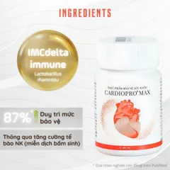 [Organic] Cardiopro Max - Hỗ trợ tim mạch, tăng lưu thông khí huyết, giảm nguy cơ bệnh lý 30 viên