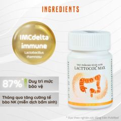 [Organic] Lacttocol Max – Viên uống hỗ trợ tiêu hóa, bảo vệ đại tràng, cân bằng đường ruột 30 viên