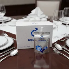 [Organic] (Siêu lời) Nước hydrogen Quantum trung hòa axit cơ thể, ngăn ngừa oxy hóa 10 bịch 350mL