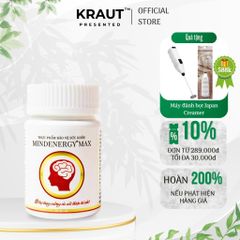 [Organic] MindEnergy Max – Viên uống hỗ trợ trí não, tăng cường trí nhớ & sự tập trung 30 viên