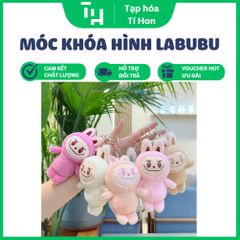 Móc khóa gấu bông hình Labubu dễ thương (Màu ngẫu nhiên) (TH469)