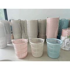 Sọt tròn quai vuông Việt Nhật size bự (Màu ngẫu nhiên) (TH473)
