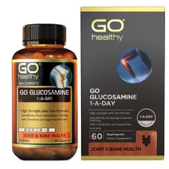 Viên Uống Bổ Xương Khớp GO Glucosamine 1500mg 60 Viên - Hỗ Trợ Khớp Khỏe Mạnh, Giảm Đau Nhức, Dễ Dàng Vận Động