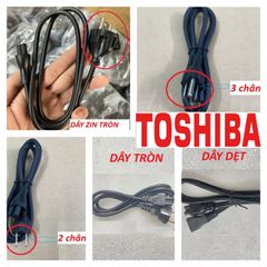 Dây Nguồn Sạc Laptop TOSHIBA Phụ Kiện Chất Lượng Cao, Mới 100% 1 Mét - Chất Lượng Tốt, An Toàn 747737