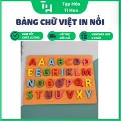 Bảng chữ việt in nổi (TH488)