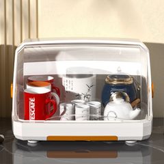 Giá đựng bình sữa, khay úp chén dĩa cao cấp có nắp đậy vệ sinh (TH500)