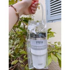Túi nhựa đựng ly giữ nhiệt trong suốt có quai xách (TH503)