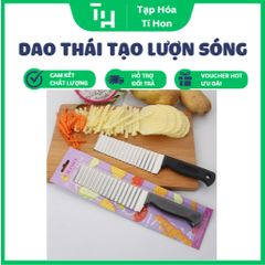 Dao thái cắt tạo hình lượn sóng rau củ quả (TH509)