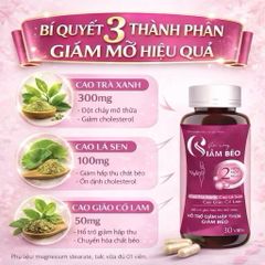 Viên uống giảm béo, giảm mỡ thừa, mỡ bụng, hàng date mới