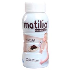 Sữa bầu Matilia Vị socola Sữa Bầu Pha Sẵn Bổ Sung Dưỡng Chất Cho Bé (Lốc 4 hộp) 200ml