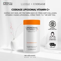 Codeage Liposomal Vitamin C Vitamin C Tăng Đề Kháng & Làm Sáng Da