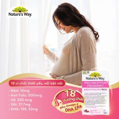 Nature’s Way PreConception Pregnancy Breastfeeding Plus Vitamin Cho Phụ Nữ Trước & Sau Thai Kỳ
