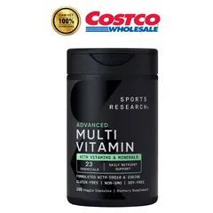 Viên uống bổ sung Vitamin Sports Research Advanced MultiVitamin 180 viên chính hãng Mỹ