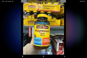 Viên Uống Magnesium Citrate 250mg Nature Made 180 viên - Hỗ Trợ Sức Khỏe Xương và Cơ Bắp - Sản Phẩm Chất Lượng Từ Mỹ 747867