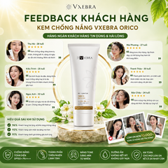 Kem Chống Nắng Orico Vxebra SPF50+ PA++++ Dưỡng Ẩm Ngừa Lão Hóa Bảo Vệ Da Khỏi Tia UV