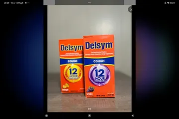 Siro Ho Delsym 12 Giờ Giảm Ho Họng huong  Cam .huong dau148ml - danh Cho Người Lớn và Trẻ Em Từ 4 Tuổi Trở Lên