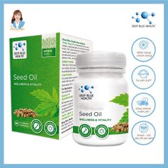 Viên uống tinh dầu HGD New Zealand Deep Blue Health Seed Oil 60 viên - Nhập khẩu chính hãng 