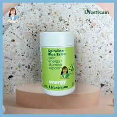 Viên uống tảo xoắn bổ sung vitamin khoáng chất New Zealand Lifestream Spirulina Blue Extra 200 viên