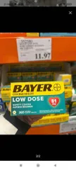 Viên giảm đau và ngăn ngừa nhồi máu cơ tim Bayer Low Dose Aspirin 81mg 365 viên 747884