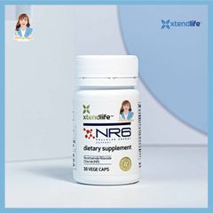 Viên uống tăng cường NAD+ tự nhiên, tăng tuổi thọ New Zealand Xtend Life NR6 Cellular Energy 30 viên