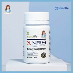 Viên uống tăng cường NAD+ tự nhiên, tăng tuổi thọ New Zealand Xtend Life NR6 Cellular Energy 30 viên