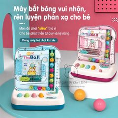 Máy bắt bóng đồ chơi trí tuệ Puzzle có đèn nhạc giúp bé phản xạ nhanh nhẹn Thế giới đồ chơi 1104