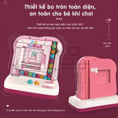 Máy bắt bóng đồ chơi trí tuệ Puzzle có đèn nhạc giúp bé phản xạ nhanh nhẹn Thế giới đồ chơi 1104