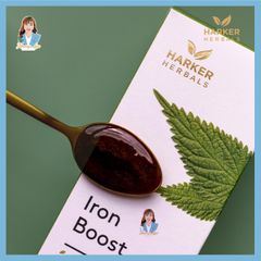 Siro bổ máu, cấp sắt cho mẹ bầu & người thiếu máu New Zealand Harker Herbals Iron Boost 200ml