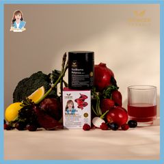Bột cân bằng hệ vi sinh đường ruột 3 trong 1 New Zealand Harker Herbals GutBiome Balance 130g