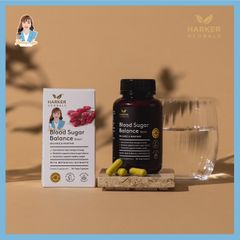 Viên uống cân bằng lượng đường trong máu New Zealand Harker Herbals Blood Sugar Balance 90 viên