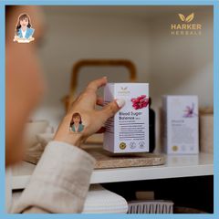 Viên uống cân bằng lượng đường trong máu New Zealand Harker Herbals Blood Sugar Balance 90 viên