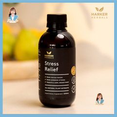 Siro giảm stress, căng thẳng thần kinh New Zealand Harker Herbals Stress Relief 200ml